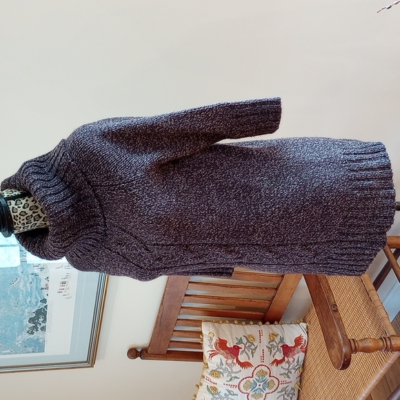 Fenn Wright Manson Ladies Turtleneck 3/4 Sleeve Tunic Sweater Small/Gray - Picture 3 of 8